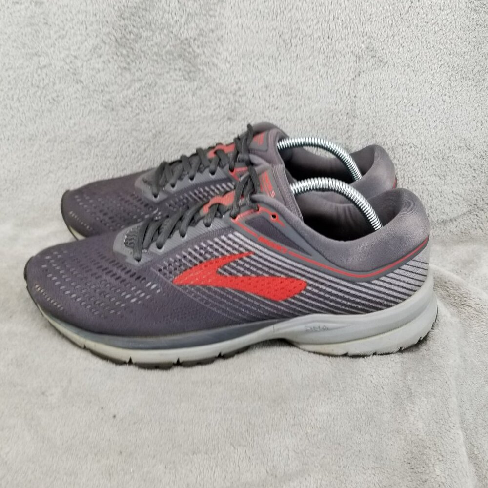 Brooks Shoes Mens 11 Launch 5 Gray Running Athletic Sneakers *Read*